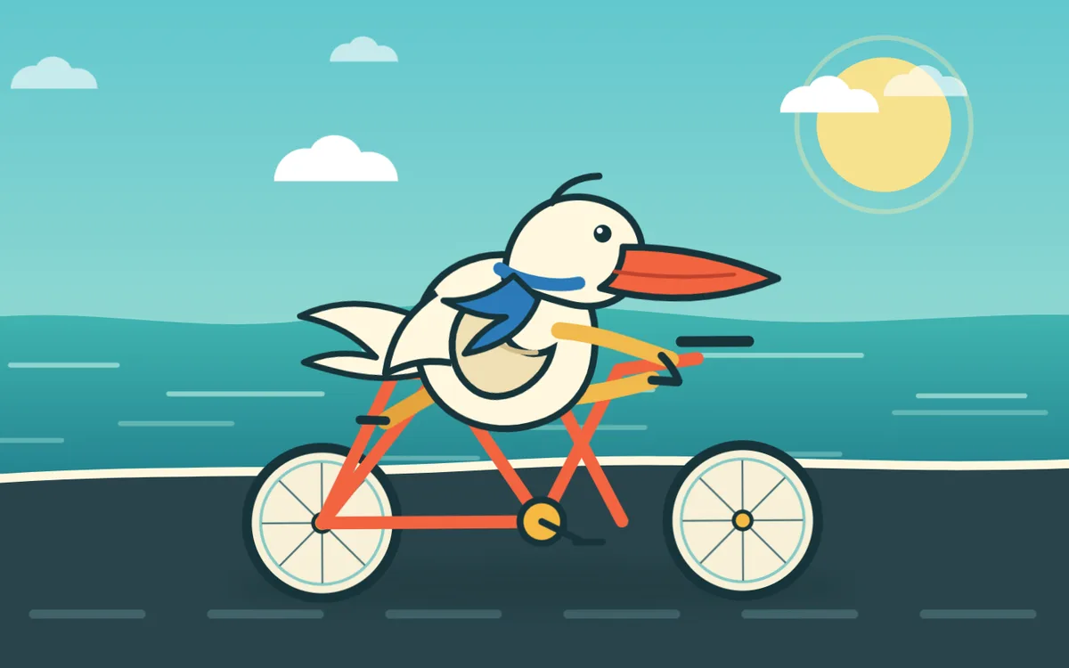 GPT-5.6 Sol — still frame from its animated pelican-on-a-bicycle run
